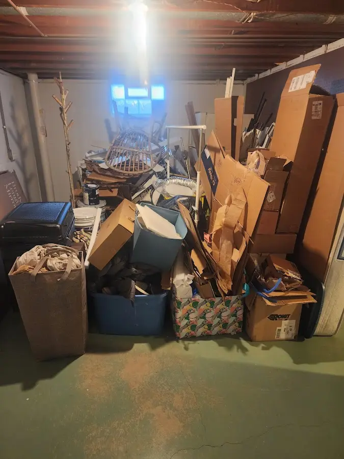 Roll-off dumpster container at job site for Construction Dumpster Rental in Buena Vista